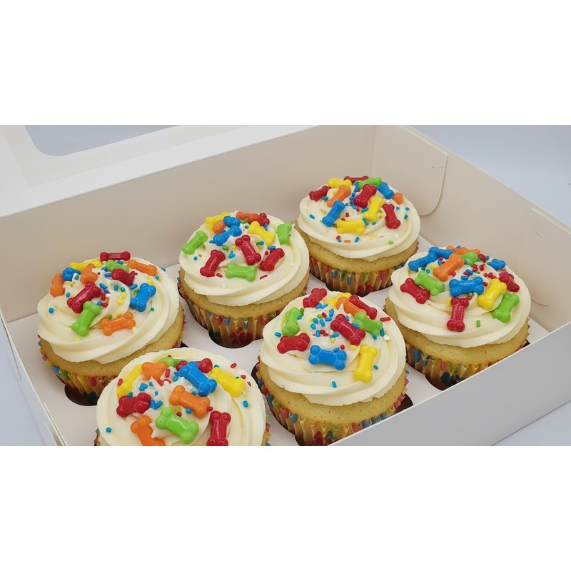 NCS Bone Shaped Edible Sprinkles – Red, Orange, Yellow, Green