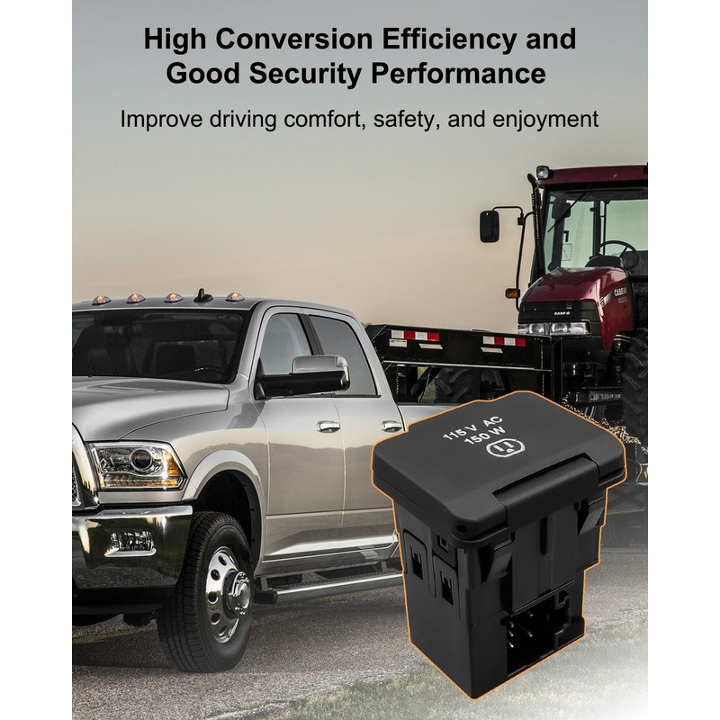 Power Outlet Inverter Fit for Ram 1500 2500 3500 4500