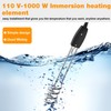 RO6G 10" 1000W-110V Water Heater Portable Electric Immersion Element Boiler