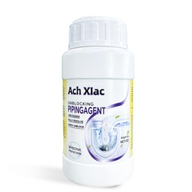Ach Xlac Sink Drain Cleaner, Pipeline Dredging Agent, Unclog Shower Drain, Pipe unblocking for toilets, Tubs, Shower or Sink Drains, Unclogs and Hair 9.2oz
