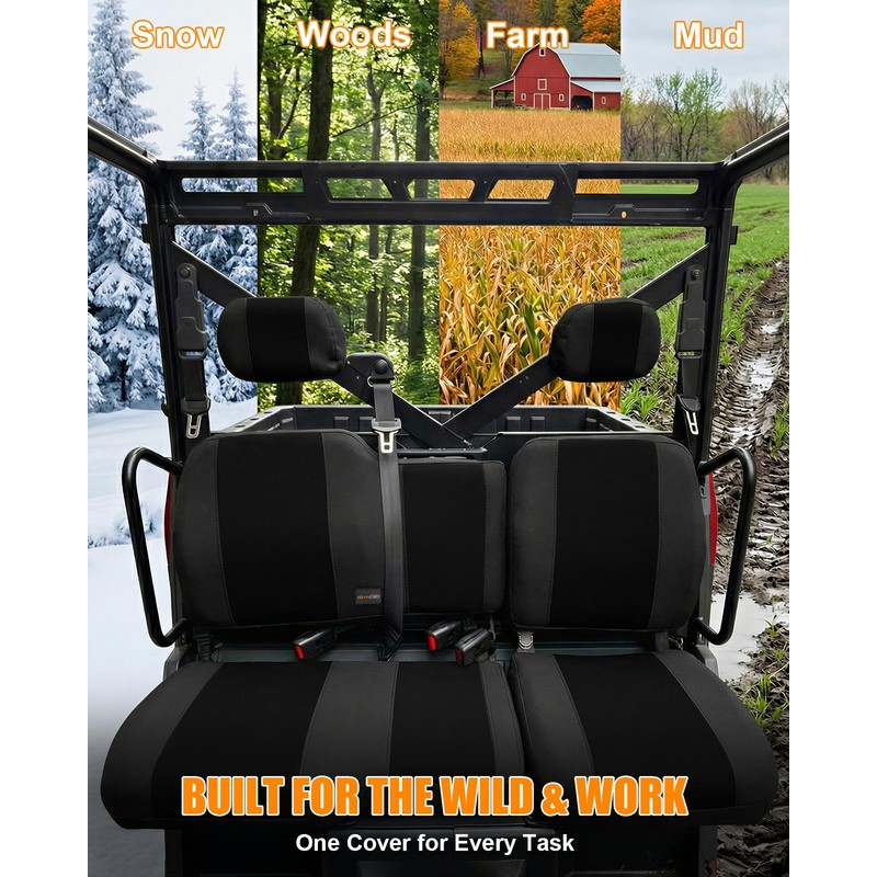 MDPROMCP Ranger XP 1000 Seat Cover, Split Back Ranger Seat