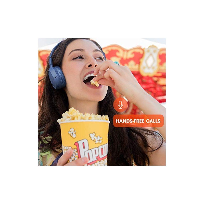 JBL Tune 510BT - Auriculares in-Ear inalámbricos con Sonido Purebass,