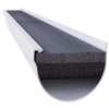 GutterStuff Pro Gutter Guard - 4-Inch Half Round Foam Gutter