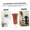 Sosoport 2 Large Ceramic Orchid Pots for Plants Drainage Holes