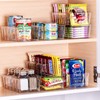 Puricon 4 Pack Pantry Organization and Storage Bins for Kitchen