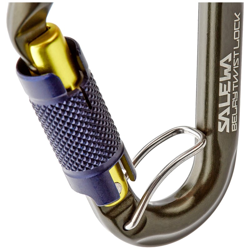 SALEWA BELAY TWIST LOCK karabiner Bivibag Storm I, Magnet, UNI