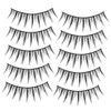 Healvian 10 Pairs Natural False Eyelashes Lightweight Reusable Makeup Lashes
