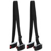 Ski Board Snowboard Back Shoulder Carry Strap Set, 2Pcs Ski