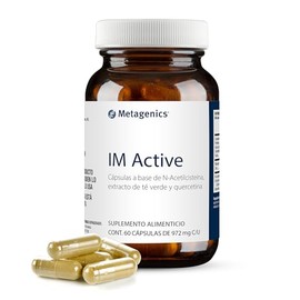 Metagenics IM Active - Suplemento Alimenticio con N-Acetilcistena, Quercetina y T Verde - 60 Cpsulas de 972 mg CU - Con Vitamina C y Zinc - Sin...    