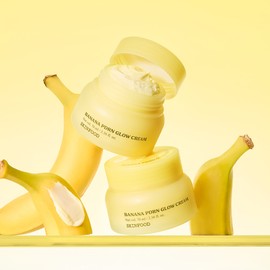 skin food [Skinfood] Banana PDRN Smooth Glow Cream 70ml / [스킨푸드] 바나나 피디알엔 매끈광채 글로우 크림 70ml