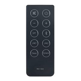 AULCMEET RC10D RC100 Replace Remote Control Compatible with Edifier RC10D R2000DB R1280DB Soundbar Speaker Bookshelf Speakers
