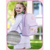 Bulyoou Preppy School Backpack Set for Girls Backpack and Lunch