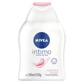 NIVEA Jabón Íntimo Femenino Cuidado Suave (250 ml) con Extracto de Manzanilla y Pantenól PH Balanceado Uso Diario