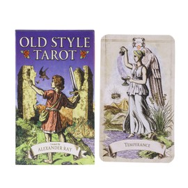 Zqkimzi Tarot Deck, 78 Old Style Tarot Deck, Tarot Book Deck Cards, English Tarot Deck, Divination Book, Tarot Lovers Deck, Beginner Tarot Cards