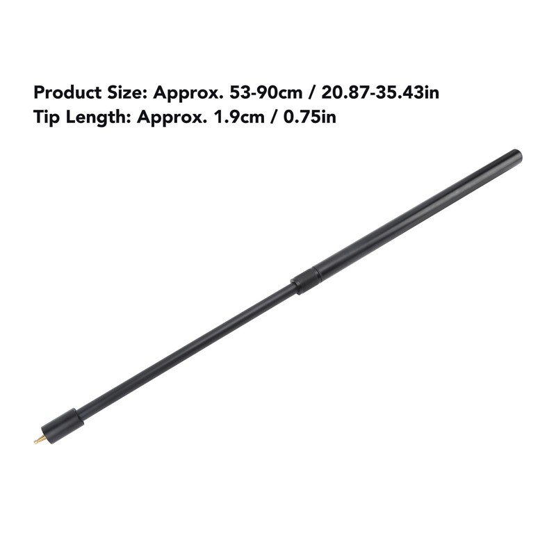 Billiards Pool Cue Extension Aluminum 21in Billiard Cue Extension Billiards