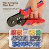 Ferrule Crimping Tool, Crimping Pliers 800Pcs Wiring End Cap Kit,