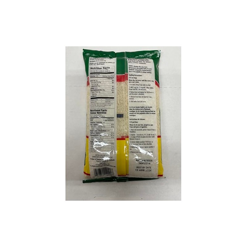 Sadaf Jasmine Rice - Jasmine Rice for Cooking - Arroz