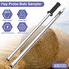 Hay Probe Bale Sampler, 26 inch Stainless Steel Hay and