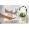 KHQF Kitchen Faucet with Pull Down Sprayer,Commercial Single Handle Stainless
