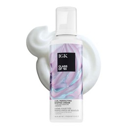 IGK Crema Batida Perfeccionadora de Rizos 5.5 oz - Potenciador de Rizos - Desenredante - Curly