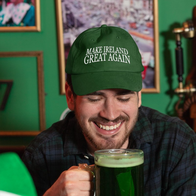 Make Ireland Great Again Cap Irish Pride Patriot Culture Heritage