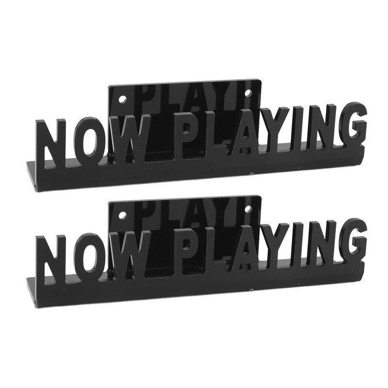 2PCS Now Playing Vinyl Record Stand Wall Mount Acrylic Album