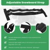 RESFNSE Skateboard Shoulder Carrier Skateboard Carry Strap Adjustable Snowboard Skateboard