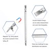 sourcing map Magnetic Double Ended Screwdriver Bit 6mm PH2/SL6 6"/150mm