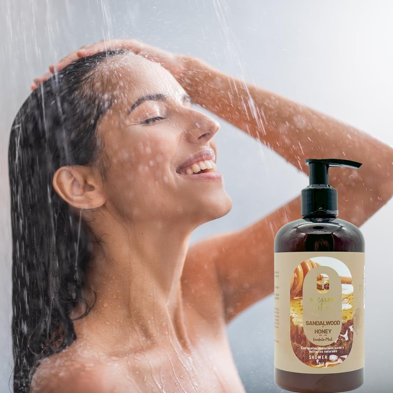 OLEUM VITAE Shower Gel. Gel de Ducha Sándalo Miel 360grs