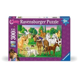 Ravensburger Children's Puzzle - 12004009 - Lissy and Arcado on the Paddle - 300 Pieces XXL Lissy Puzzle for Children from 9 Years, Horse Gifts Girls and Boys