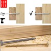 Lun Fix Flat Head Screws 8 x 180 50 Pieces