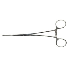 SE 681FC 8-Inch Curved Forceps Stainless Steel