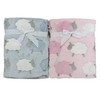 E&A Distribution Limited Baby Blanket for Newborn Soft Fleece Baby