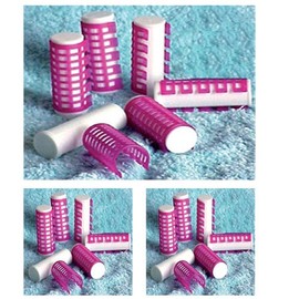 18 x 24mm Heated Hair Rollers - Easy and Efficient