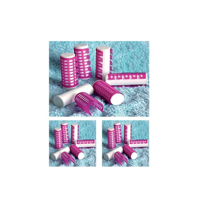 18 x 24mm Heated Hair Rollers - Easy and Efficient