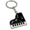 Piano Key Ring with Tail Keyrings for Piano or Musical