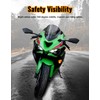 LUXEMOTO Front Turn Signal Light for Ninja ZX6R, LED Amber