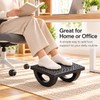 Ergonomic Rocking Footrest for Under Desk Use – Textured Massage