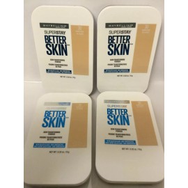 Maybelline New York LOT OF 4 Maybelline Superstay Better Skin Skin-Transform