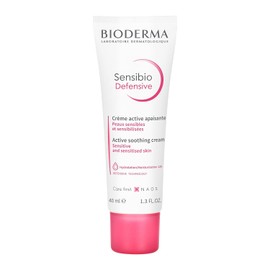 BIODERMA, Crema Facial Hidratante, Sensibio Defensive, Fortalece la Barrera Cutnea, para Piel Sensible, 40 ml                                         