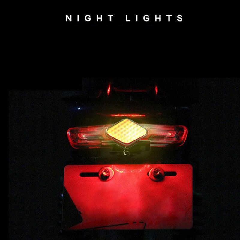 Bike Rear Light 3 in 1 Turn Signal Running Brake