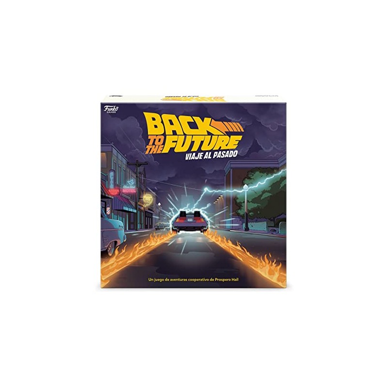 Funko SG:BTTF-Back in Time Strategy Game-Spanish