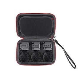 RLSOCO Case for RODE Wireless Go II/Wireless GO Wireless Microphone System (Black)