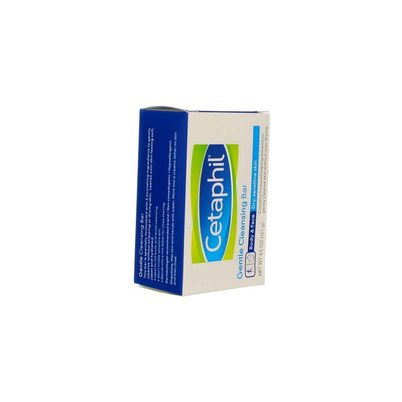 Cetaphil Gentle Cleansing Bar For Dry And Sensitive Skin, 4.5