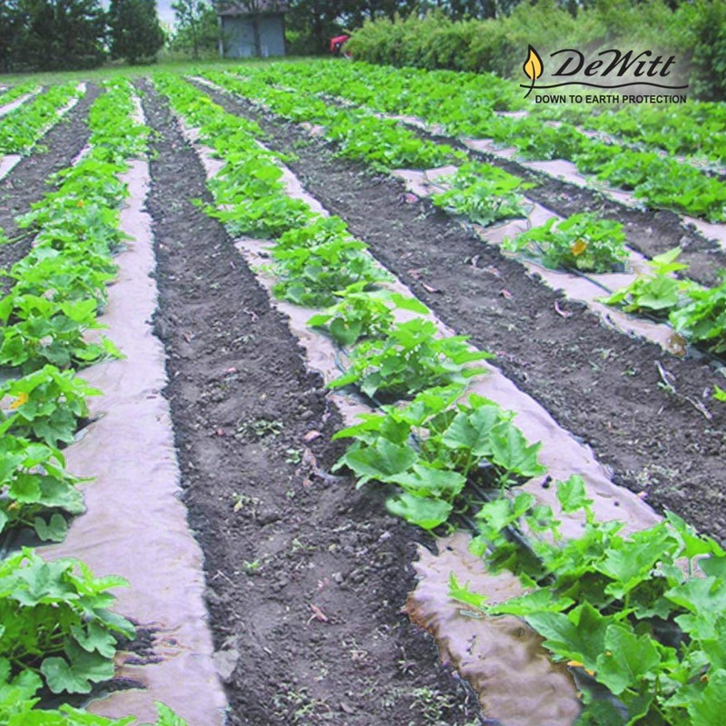 DeWitt Garden Weed Barrier Natural Paper Mulch, Black, 3 x