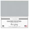 Cardstock Warehouse Lessebo Dove Gray - 12 x 12" -