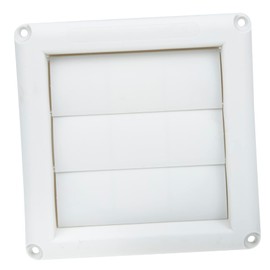 jojofuny Outdoor Dryer Vent Cover Louvered Design for Efficient Airflow Easy Installation Exhaust Vent for Kitchen Fans Electric Dryers Prevents Noise Ingress