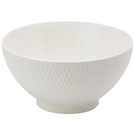 Maxwell & Williams Basics Diamanten Nudelschale, weiß, 18 cm