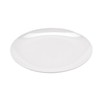 10.5" White Break Resistant Round Plate, by GET 207-5-W-EC (Pack