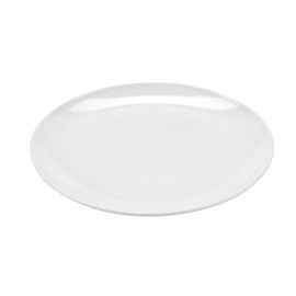 10.5" White Break Resistant Round Plate, by GET 207-5-W-EC (Pack of 12)